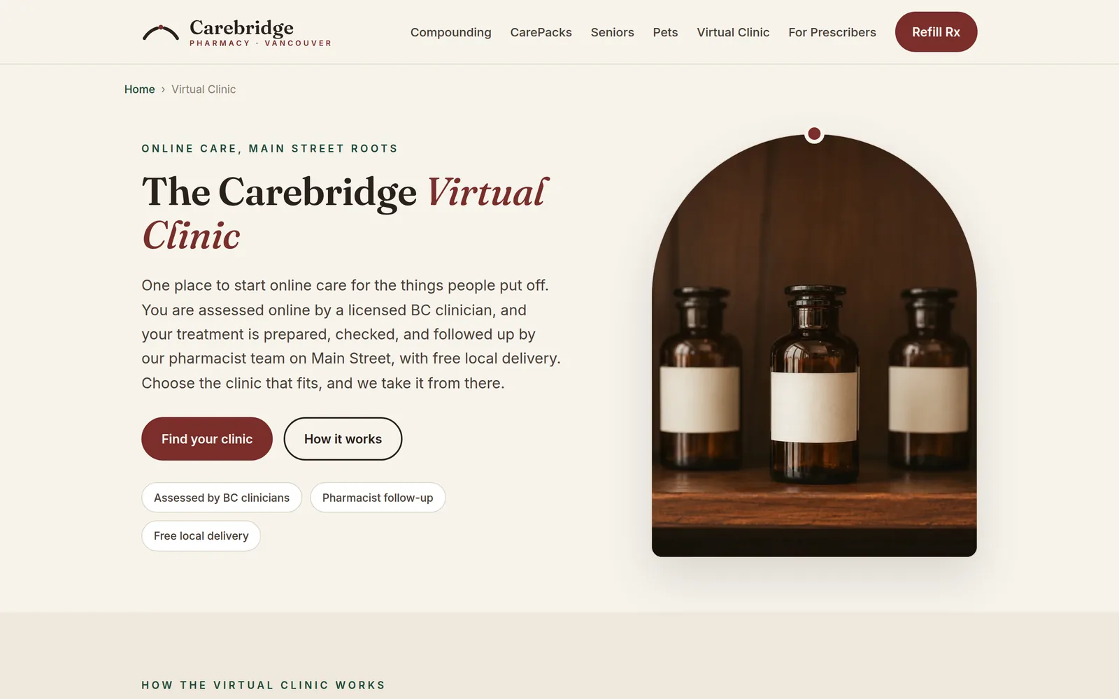 Carebridge Pharmacy: Virtual clinics