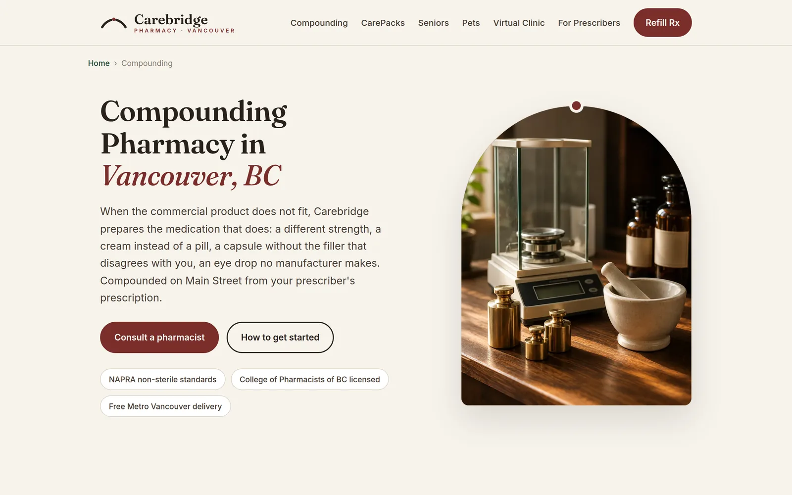 Carebridge Pharmacy: Compounding