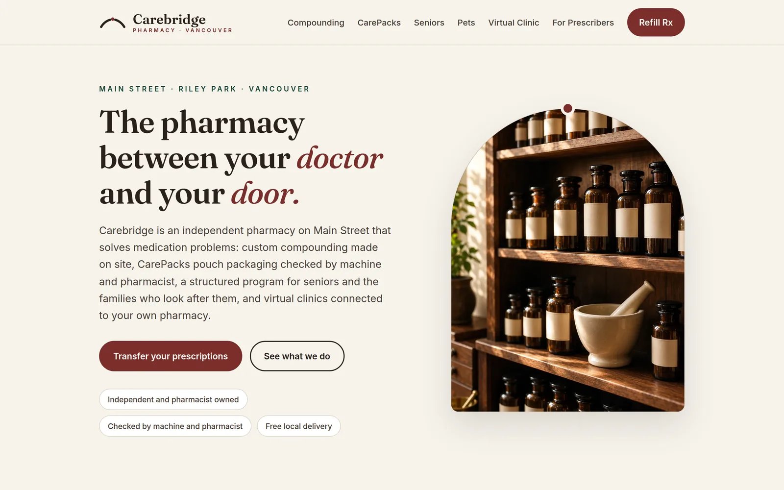 Carebridge Pharmacy: Home