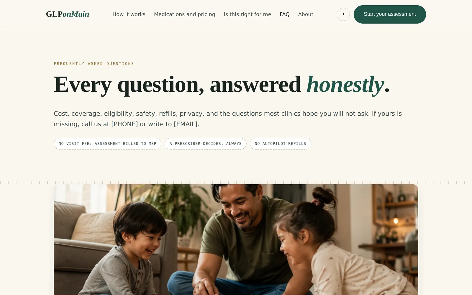 GLPonMain: Questions