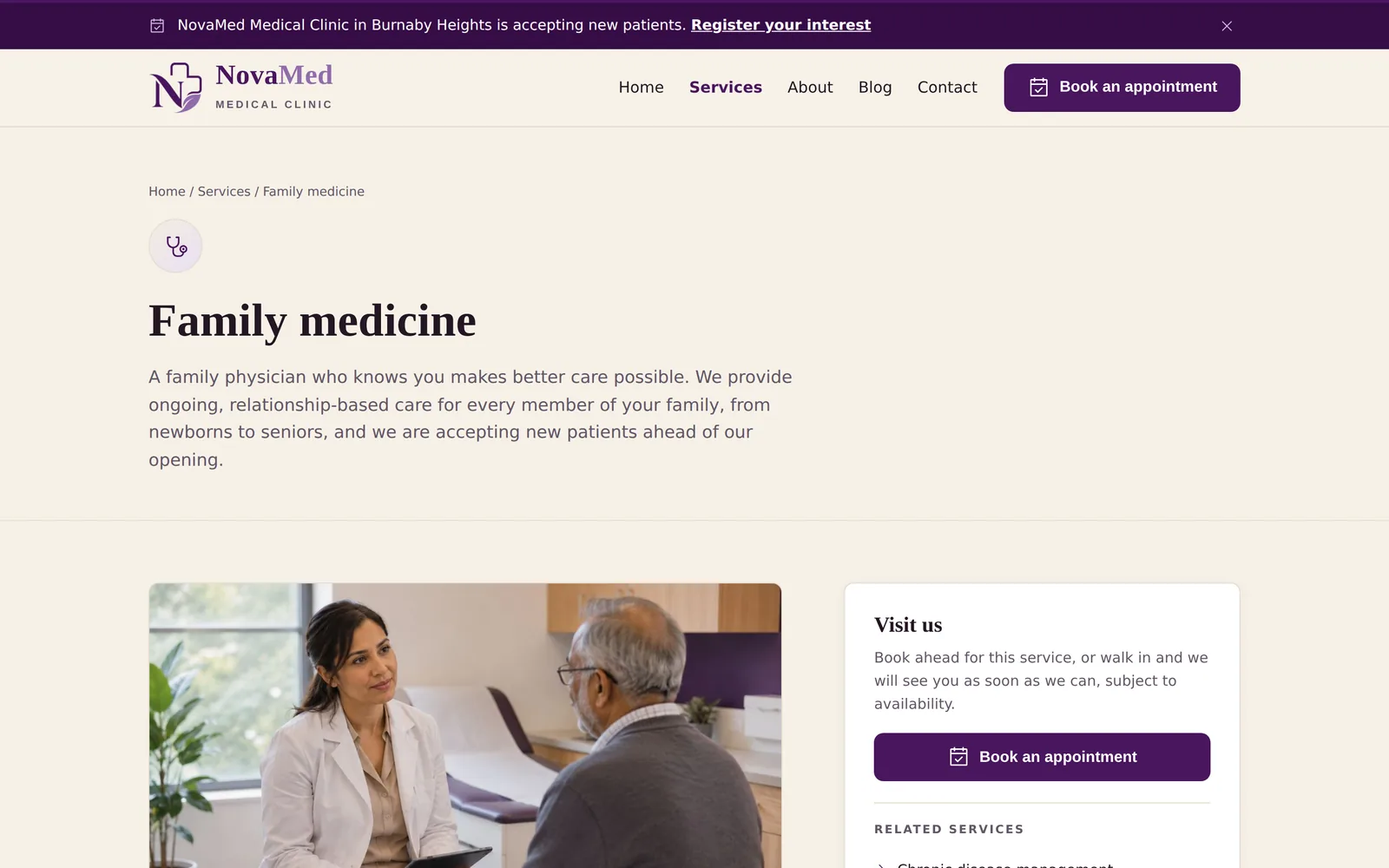 NovaMed Medical Clinic: Family medicine